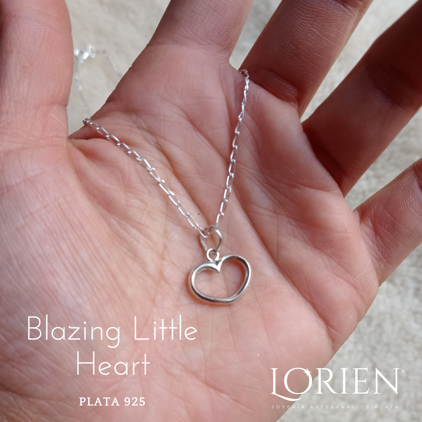 Collar "Blazing Little Hearts"