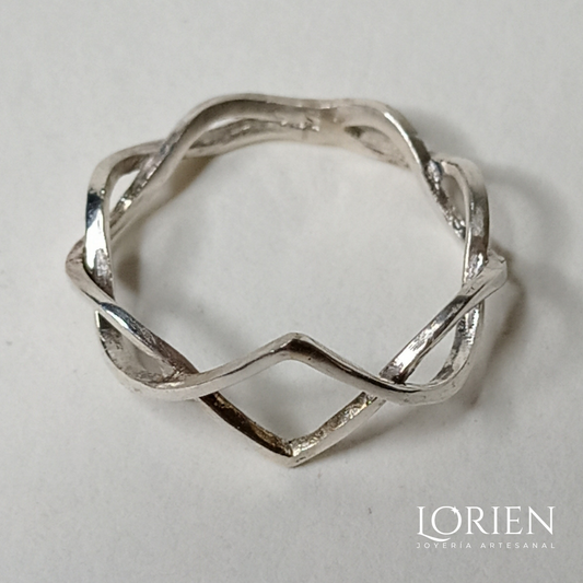 Anillo "Daedra" de plata 925